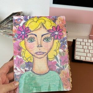 Floral Portrait Junk Journal